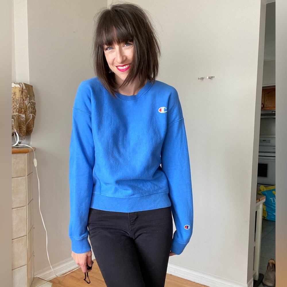 Retro Champion Crew Neck Sweatshirt - Picture 3 of 13